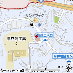 横浜市役所こども青少年局　西部地域療育センター周辺の地図