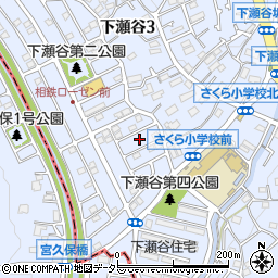 神奈川県横浜市瀬谷区下瀬谷3丁目51周辺の地図