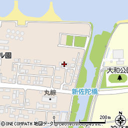 鳥取県米子市淀江町佐陀1301-17周辺の地図