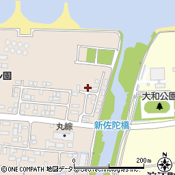 鳥取県米子市淀江町佐陀1301-18周辺の地図