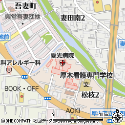愛光病院（弘徳会）周辺の地図