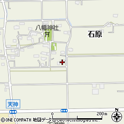 岐阜県本巣市石原166周辺の地図