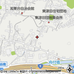 島根県松江市東津田町1710周辺の地図