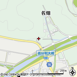 福井県大飯郡おおい町佐畑5周辺の地図
