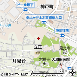 神奈川県横浜市保土ケ谷区神戸町108-3周辺の地図