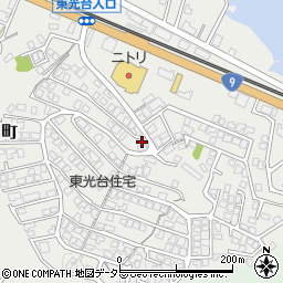 島根県松江市東津田町1903周辺の地図
