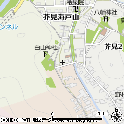 岐阜県岐阜市芥見海戸山2周辺の地図