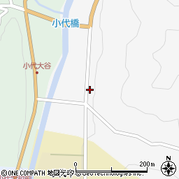 兵庫県美方郡香美町小代区野間谷55周辺の地図