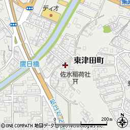 島根県松江市東津田町1930周辺の地図