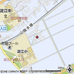鳥取県米子市淀江町西原185-12周辺の地図