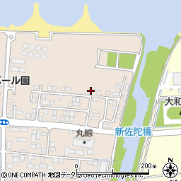 鳥取県米子市淀江町佐陀1320-7周辺の地図