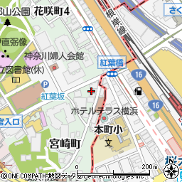神奈川県横浜市西区宮崎町42周辺の地図