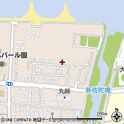 鳥取県米子市淀江町佐陀1320-11周辺の地図