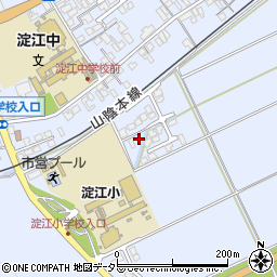 鳥取県米子市淀江町西原257-6周辺の地図