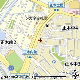 ＨｏｎｄａＣａｒｓ岐阜正木店周辺の地図