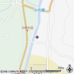 兵庫県美方郡香美町小代区野間谷4周辺の地図