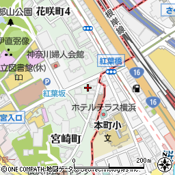 神奈川県横浜市西区宮崎町48周辺の地図