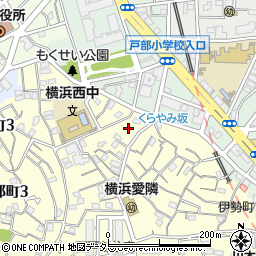 神奈川県横浜市西区西戸部町2丁目175-3周辺の地図