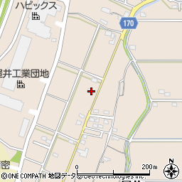岐阜県本巣市屋井995周辺の地図