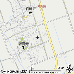 滋賀県長浜市高月町西阿閉周辺の地図