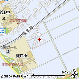 鳥取県米子市淀江町西原185-13周辺の地図