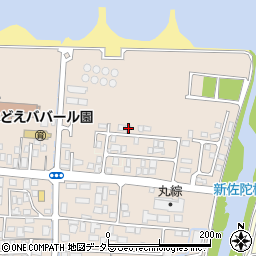 鳥取県米子市淀江町佐陀1338-9周辺の地図