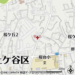神奈川県横浜市保土ケ谷区桜ケ丘周辺の地図