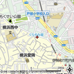 神奈川県横浜市西区西戸部町2丁目169周辺の地図