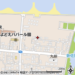 鳥取県米子市淀江町佐陀1338-7周辺の地図