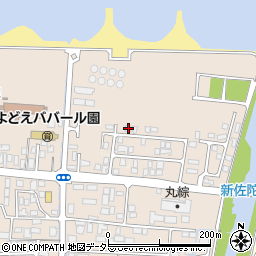 鳥取県米子市淀江町佐陀1338-8周辺の地図