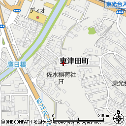 島根県松江市東津田町1924周辺の地図