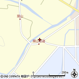 兵庫県豊岡市日高町栗山22周辺の地図