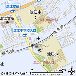 鳥取県米子市淀江町西原321-11周辺の地図