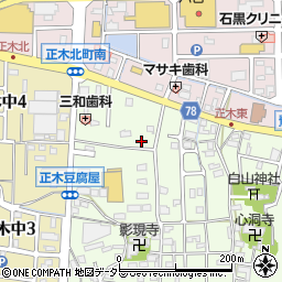 岐阜県岐阜市正木1218周辺の地図
