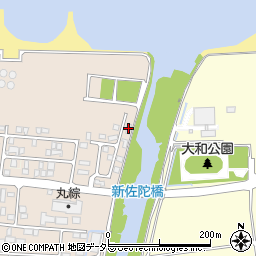 鳥取県米子市淀江町佐陀1301-28周辺の地図