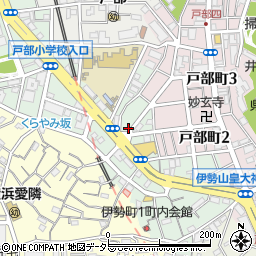 神奈川県横浜市西区伊勢町2丁目84周辺の地図