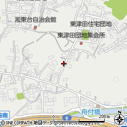 島根県松江市東津田町1706周辺の地図