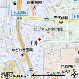 鳥取県倉吉市上井260-2周辺の地図