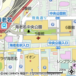 インターユニット海老名店周辺の地図