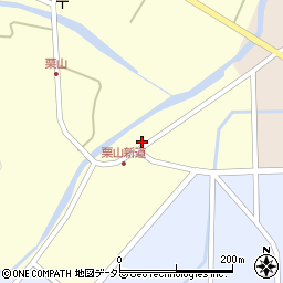 兵庫県豊岡市日高町栗山20周辺の地図