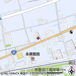 鳥取県米子市淀江町西原1227-3周辺の地図