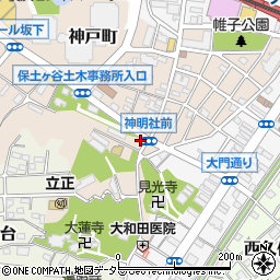神奈川県横浜市保土ケ谷区神戸町104-14周辺の地図