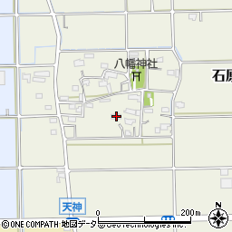 岐阜県本巣市石原169周辺の地図