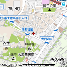 神奈川県横浜市保土ケ谷区神戸町14-2周辺の地図