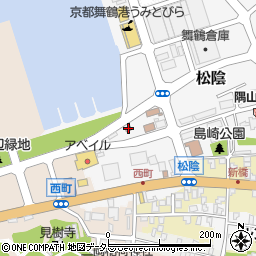 舞鶴警察署水上警備派出所周辺の地図