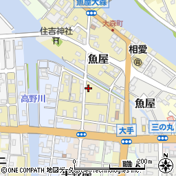 土佐生花店周辺の地図