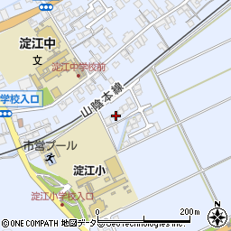 鳥取県米子市淀江町西原241-6周辺の地図