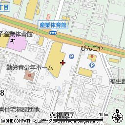 鳥取県米子市東福原7丁目22周辺の地図