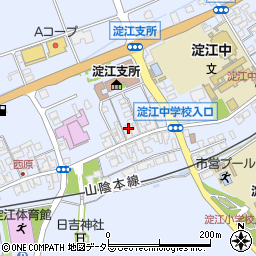 鳥取県米子市淀江町西原690周辺の地図