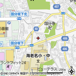 金子荘周辺の地図